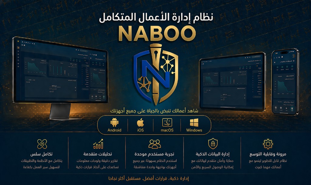 لوحات NABOO على حاسوب وتابلت وجوال